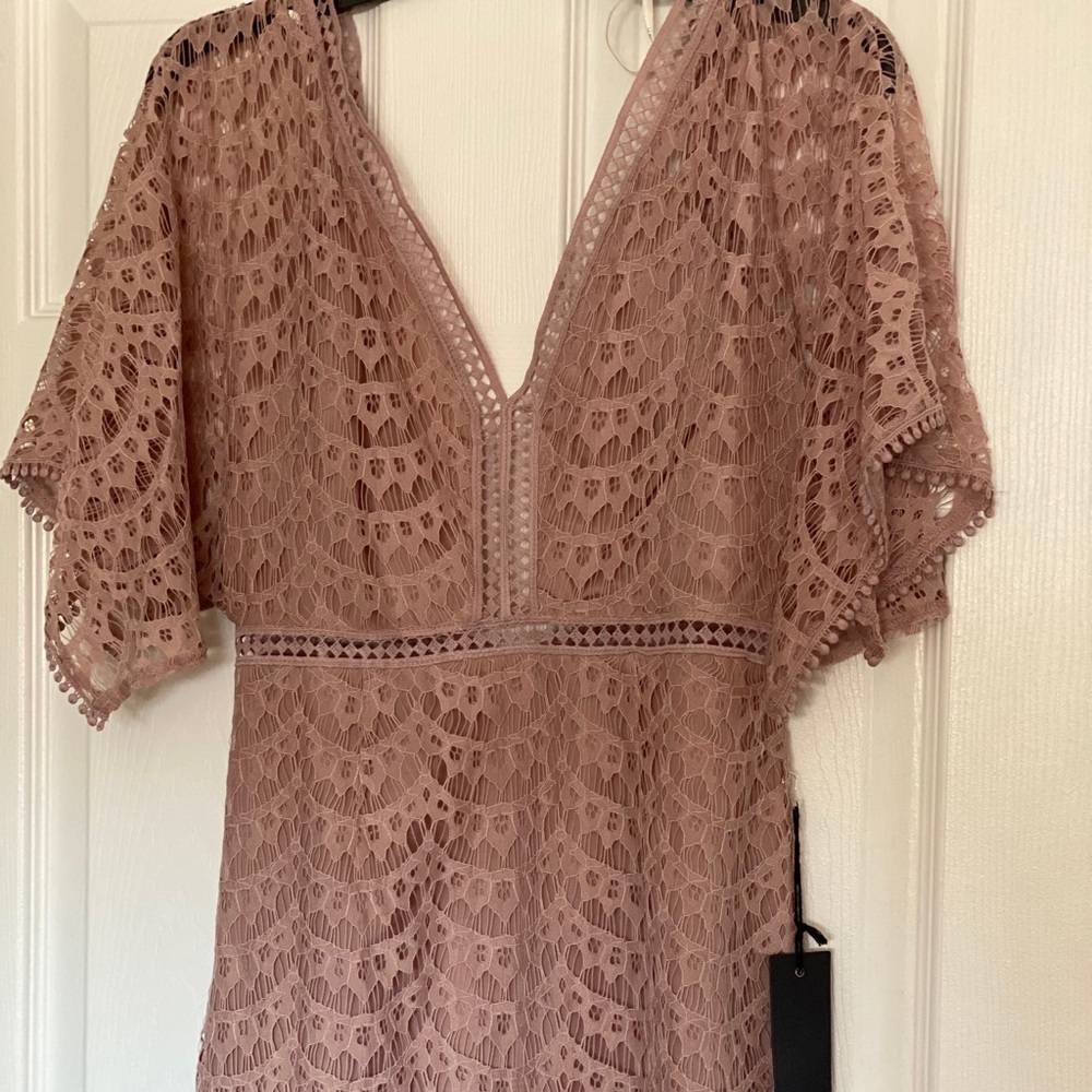 Blush pink dress
